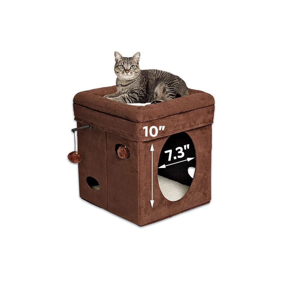 MIDWEST HOMES Curious Cat Cube - My Cat and Co.