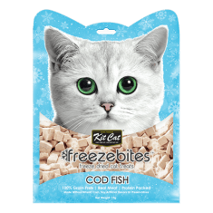 KITCAT Freezebites Dried Codfish 15g - My Cat and Co.