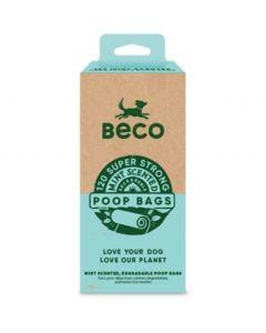 Bags Mint Scented Poo Bags 120pcs