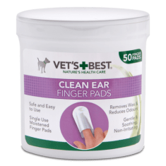 Vet's+Best Clean Ear Finger Pads (50pads) - My Pooch and Co.