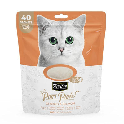 KIT CAT Purr Puree Value Pack (40pcs) - My Cat and Co.