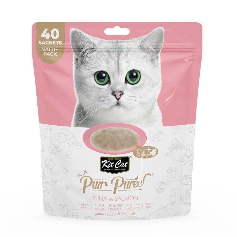 KIT CAT Purr Puree Value Pack (40pcs) - My Cat and Co.
