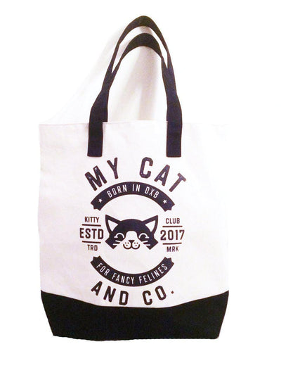 The Ultimate Beach Tote Navy - My Cat and Co.