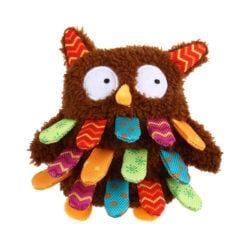 GIGWI Owl Plush Friendz with squeaker - My Pooch and Co.