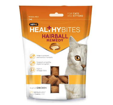 M&C Healthy Bites Hairball Remedy Cats/Kittens - My Cat and Co.