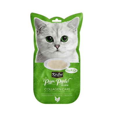 Puree Plus Collagen Care Chicken 60g - My Cat and Co.