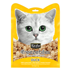 KITCAT Freezebites Dried Duck 15g - My Cat and Co.
