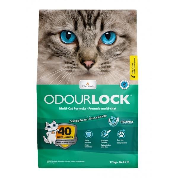 INTERSAND Odourlock 40 Days Calming Breeze 12kg - My Cat and Co.