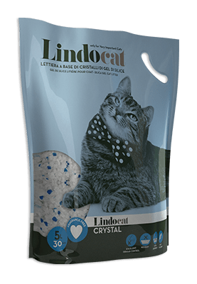 Lindocat Crystal Silicagel 5lt - My Cat and Co.