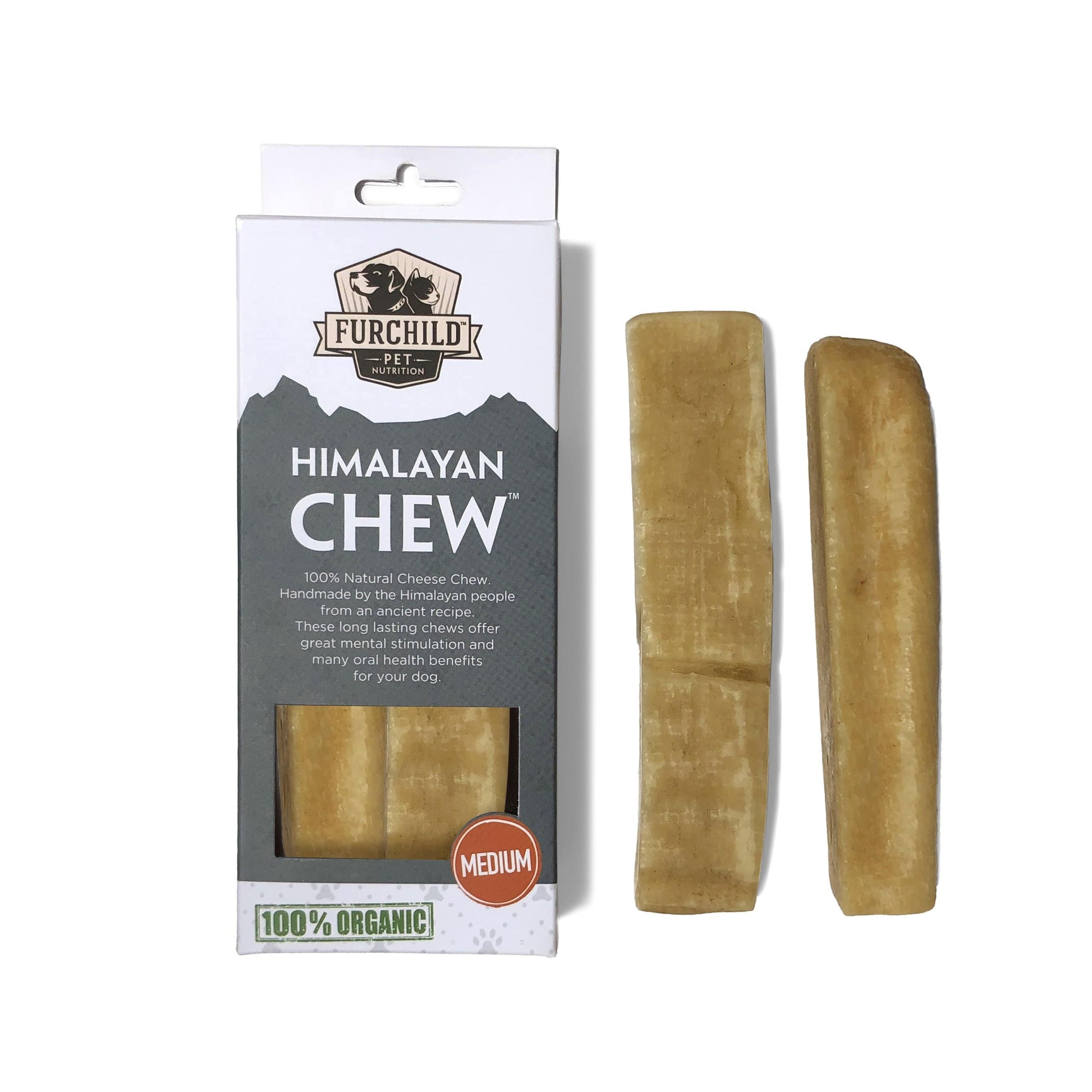 FURCHILD Himalayan Chews Medium (2pcs) - My Pooch and Co.