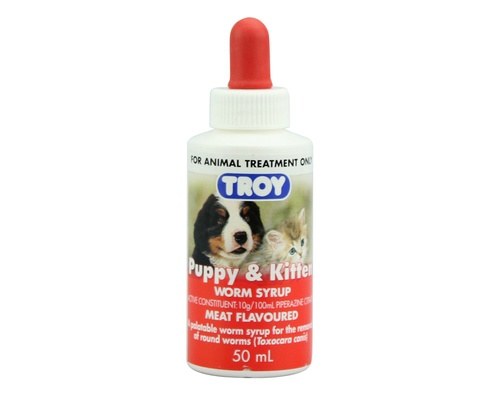 Puppy & Kitten Worm Syrup 50ml