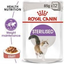 Royal Canin Sterilised Wet Food in Gravy - My Cat and Co.