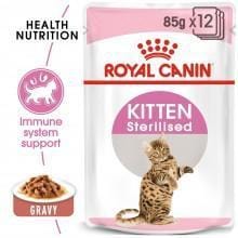 ROYAL CANIN Kitten Sterilised in Gravy - My Cat and Co.